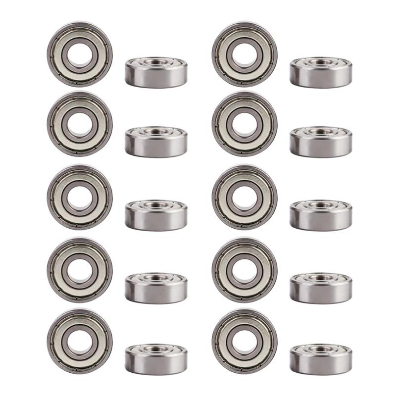 608 Zz  , ݼ   ̴Ͼó  ׷ Ʈ  , 608Zz, 8mm X 22mm X 7mm, 20 